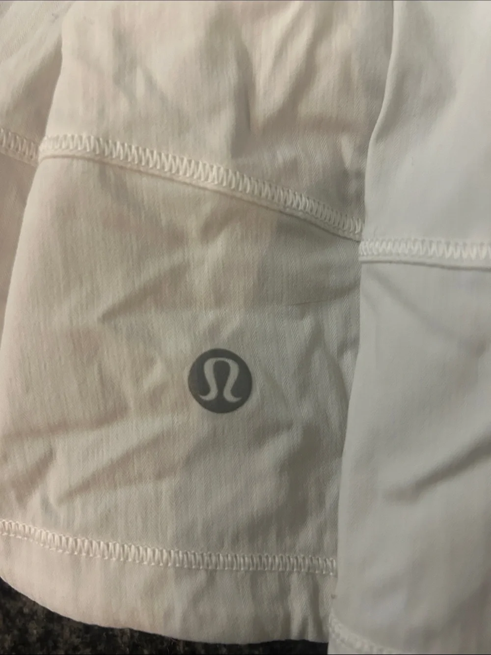 White Lululemon Athletic Skirt